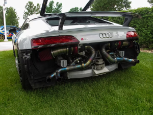 Aesthetics with Audi Spare Parts