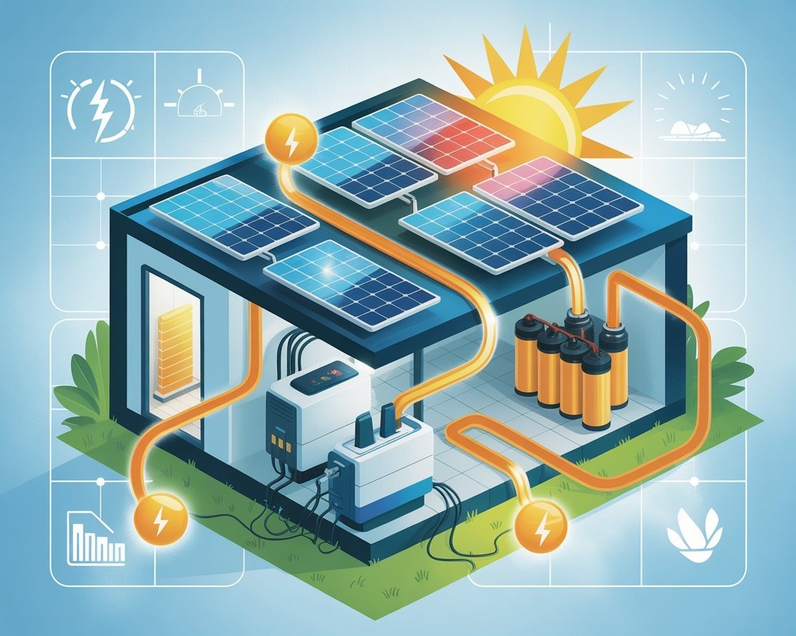 How Solar Inverters and Batteries Work Together to Power a Sustainable ...